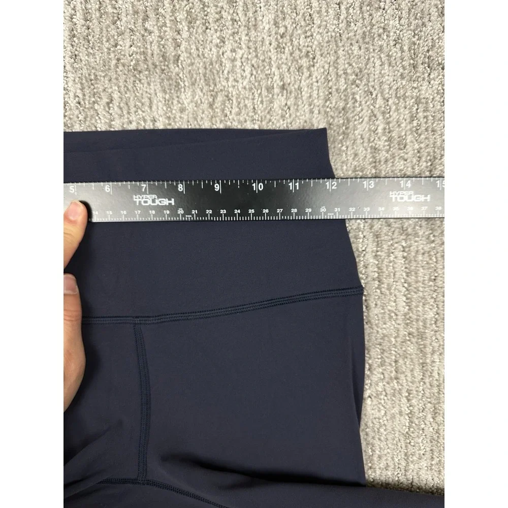 Lululemon Wunder Under Leggings Size 6 Navy Blue High Rise Yoga Pants